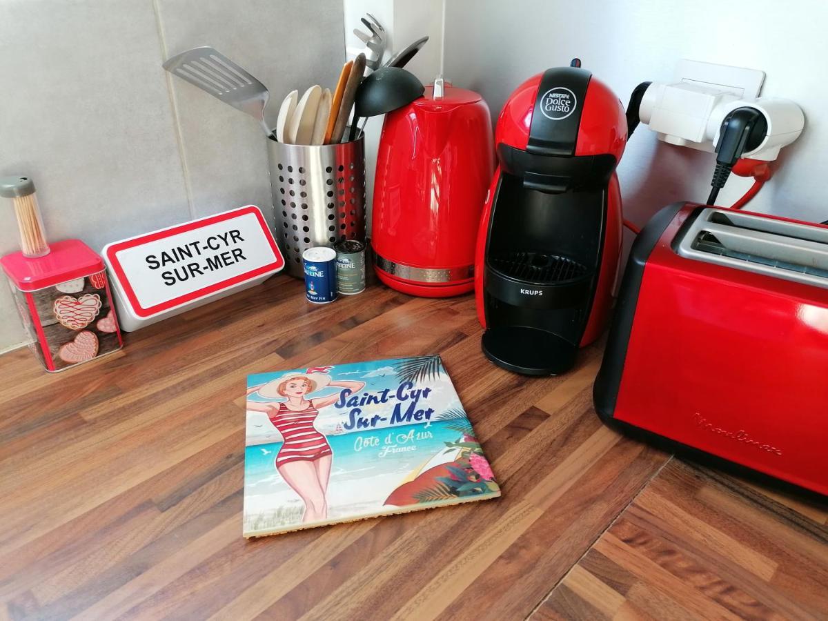 Apartament Lou Farniente - Les Lecques - Fabuleux Saint-Cyr-sur-Mer Zewnętrze zdjęcie